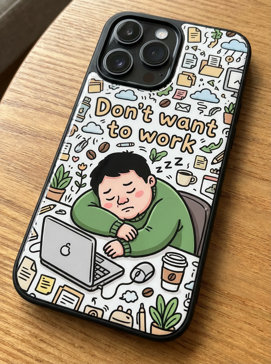 Custom AI-Generated Portrait iPhone Case – Personalized Artwork Phone Cover-xwCu1b