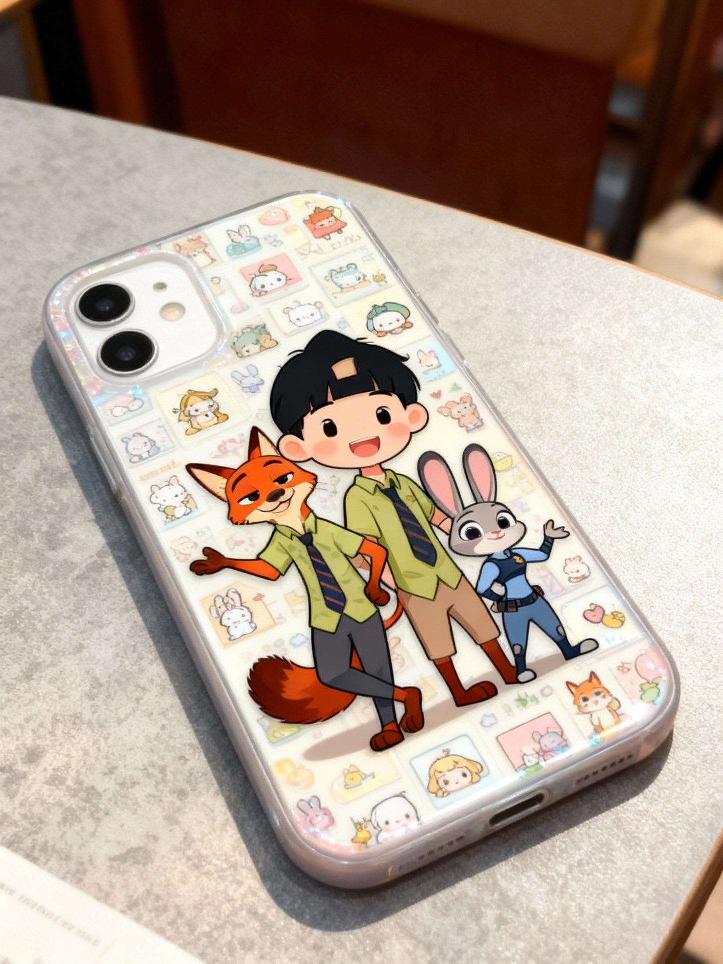 Custom AI-Generated Portrait iPhone Case – Personalized Artwork Phone Cover-cE7kzn