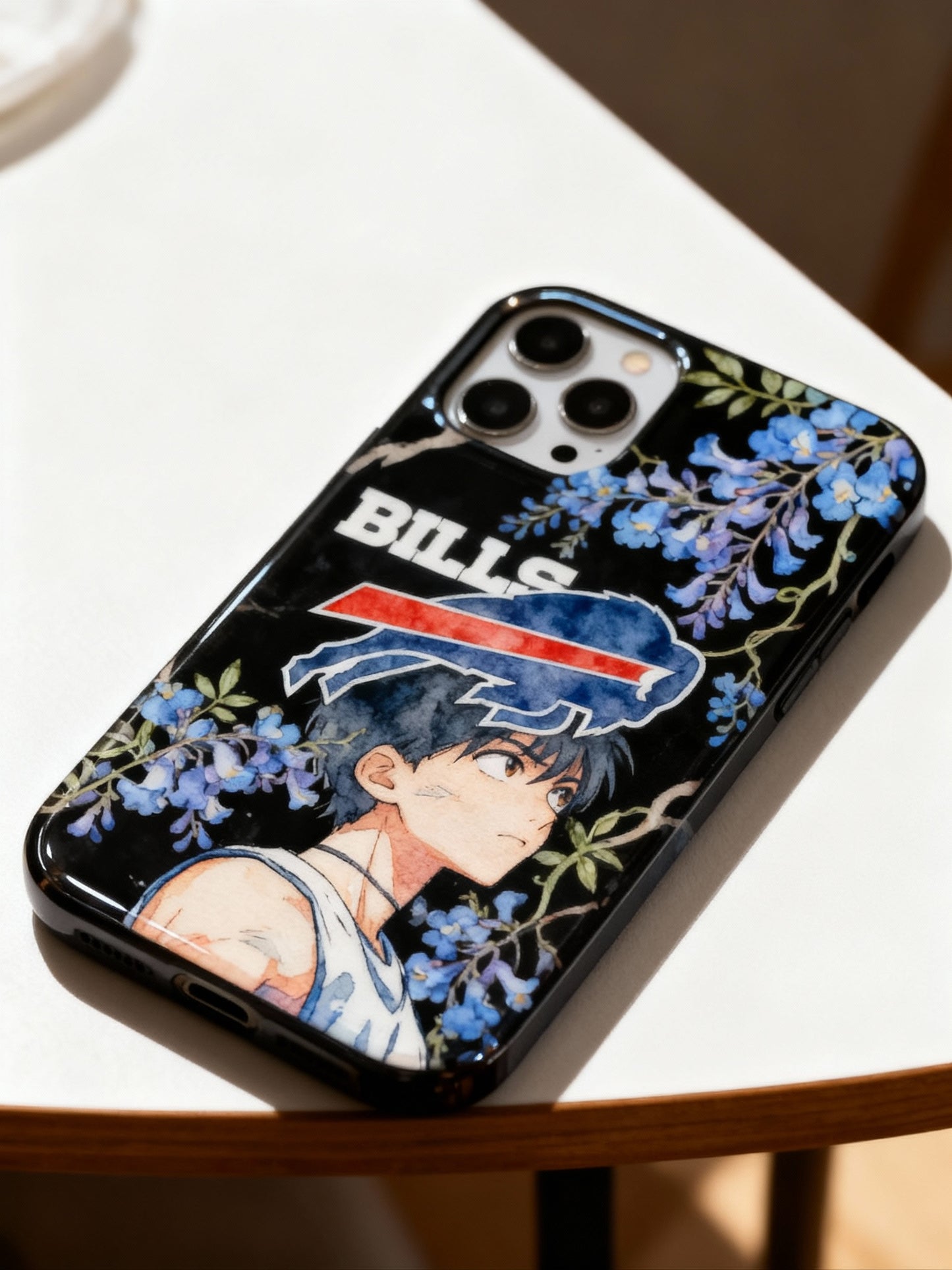 Custom AI-Generated Portrait iPhone Case – Personalized Artwork Phone Cover-QQ7xgN