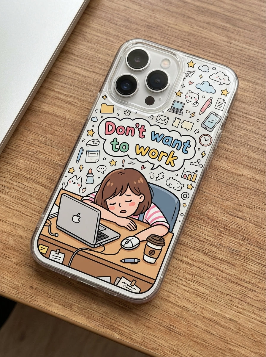 Custom AI-Generated Portrait iPhone Case – Personalized Artwork Phone Cover-HEO92W