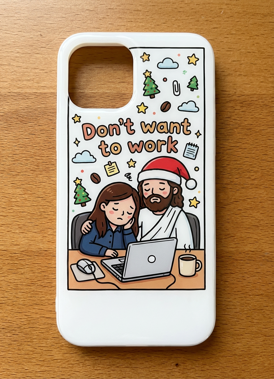 Custom AI-Generated Portrait iPhone Case – Personalized Artwork Phone Cover-Fqfk9R