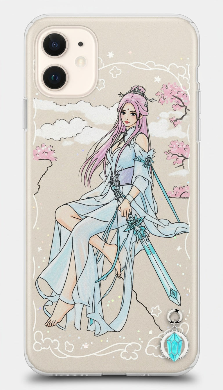Custom AI-Generated Portrait iPhone Case – Personalized Artwork Phone Cover-JKqOMj