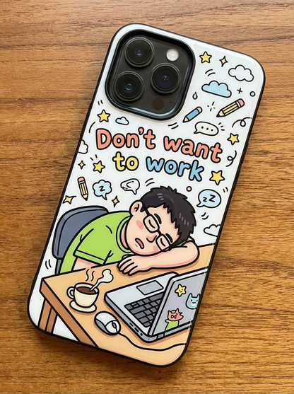 Custom AI-Generated Portrait iPhone Case – Personalized Artwork Phone Cover-fO8gHM