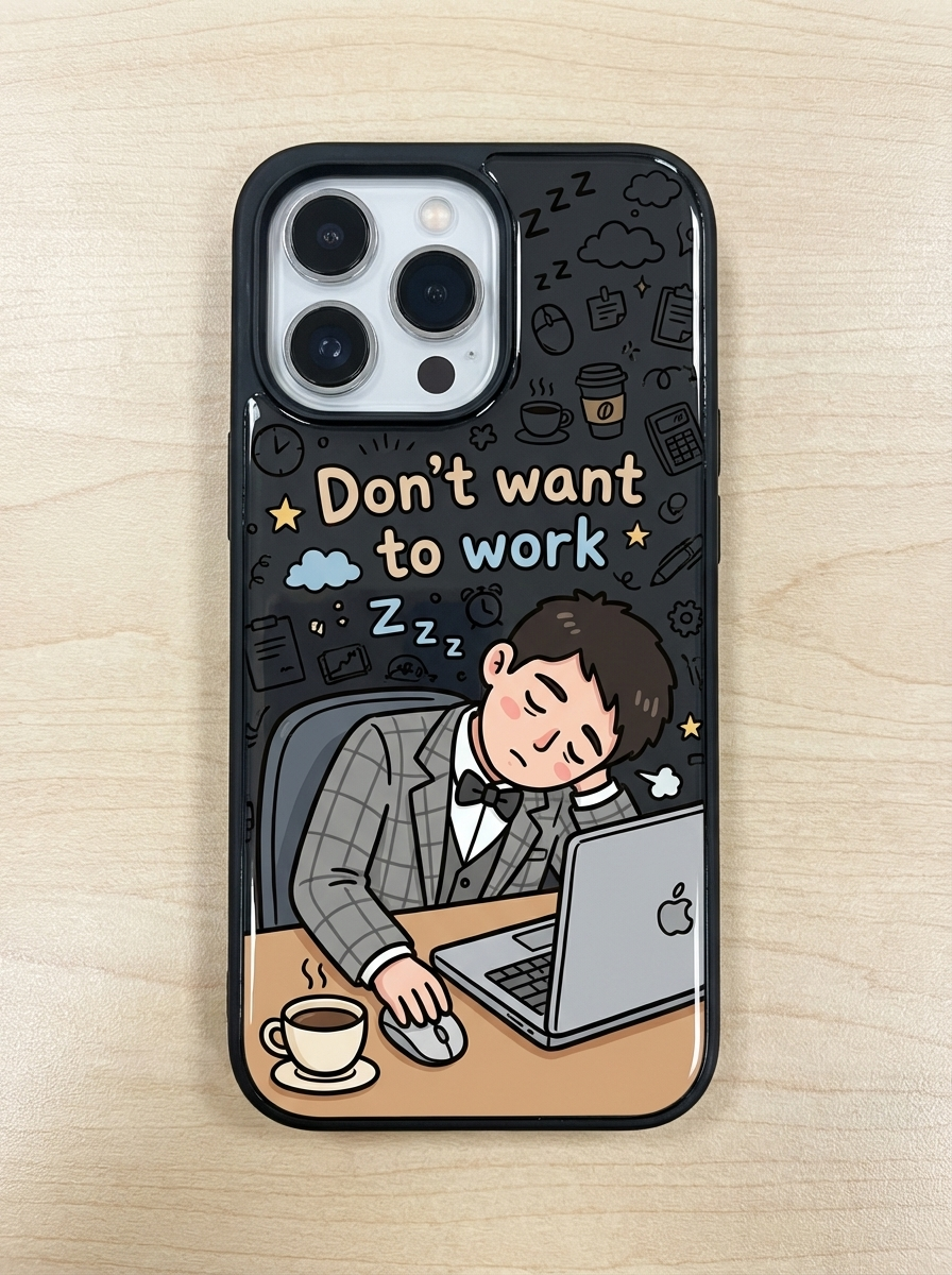 Custom AI-Generated Portrait iPhone Case – Personalized Artwork Phone Cover-U8Z56I