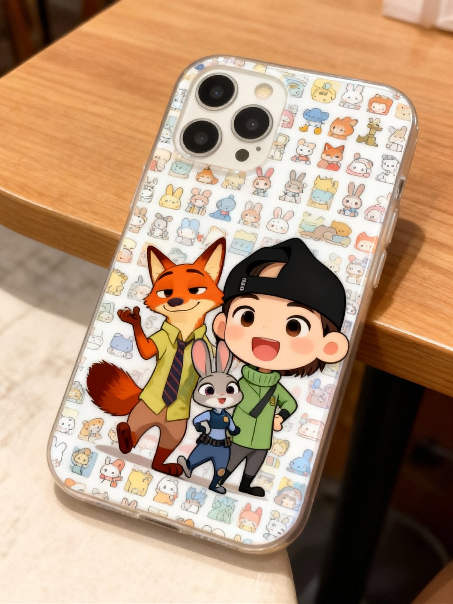 Custom AI-Generated Portrait iPhone Case – Personalized Artwork Phone Cover-rc2Ivg