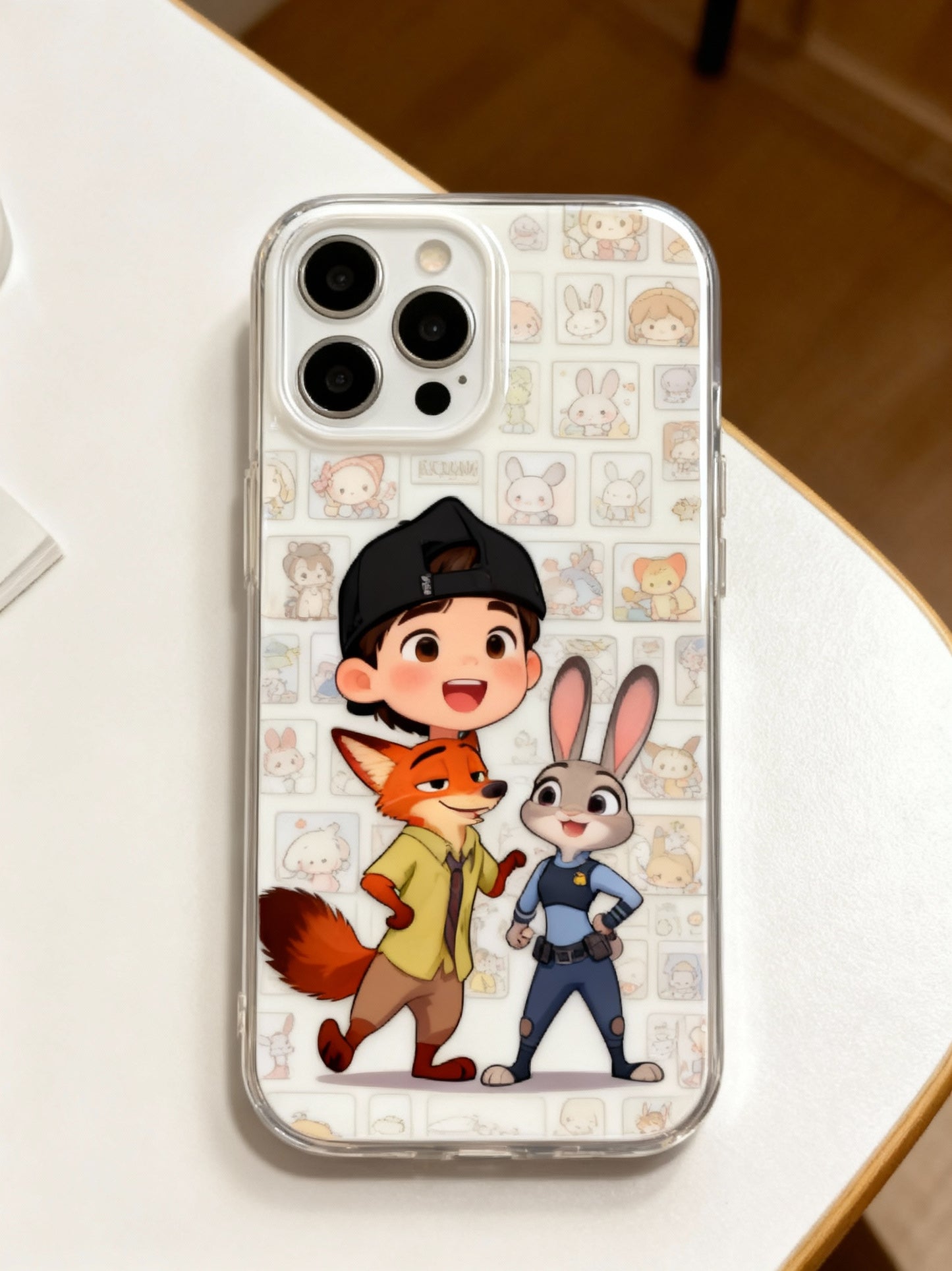 Custom AI-Generated Portrait iPhone Case – Personalized Artwork Phone Cover-mhXwh1