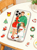 Custom AI-Generated Portrait iPhone Case – Personalized Artwork Phone Cover-dR2Srg