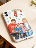 Custom AI-Generated Portrait iPhone Case – Personalized Artwork Phone Cover-LSvjbg
