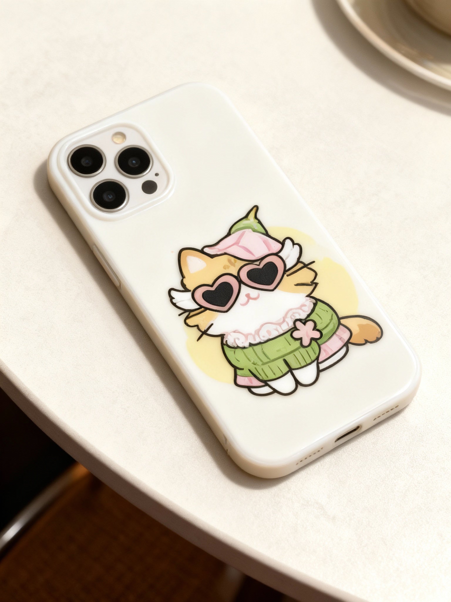 Custom AI-Generated Portrait iPhone Case – Personalized Artwork Phone Cover-tIM39y