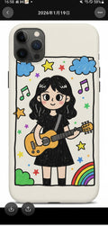 Custom AI-Generated Portrait iPhone Case – Personalized Artwork Phone Cover-AUqYWW