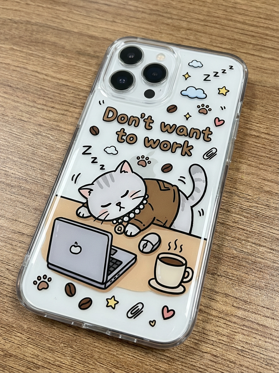 Custom AI-Generated Portrait iPhone Case – Personalized Artwork Phone Cover-GOA75I