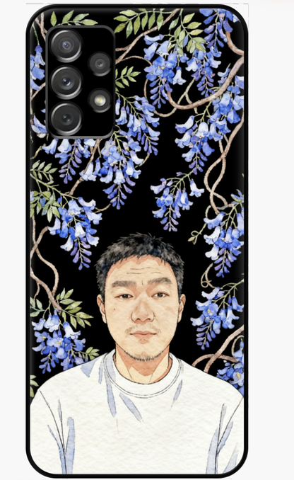 Custom AI-Generated Portrait iPhone Case – Personalized Artwork Phone Cover-0GWrSE