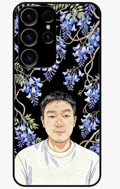 Custom AI-Generated Portrait iPhone Case – Personalized Artwork Phone Cover-U8Z56I
