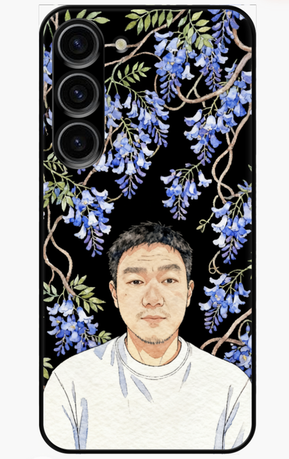 Custom AI-Generated Portrait iPhone Case – Personalized Artwork Phone Cover-Ag9C0M