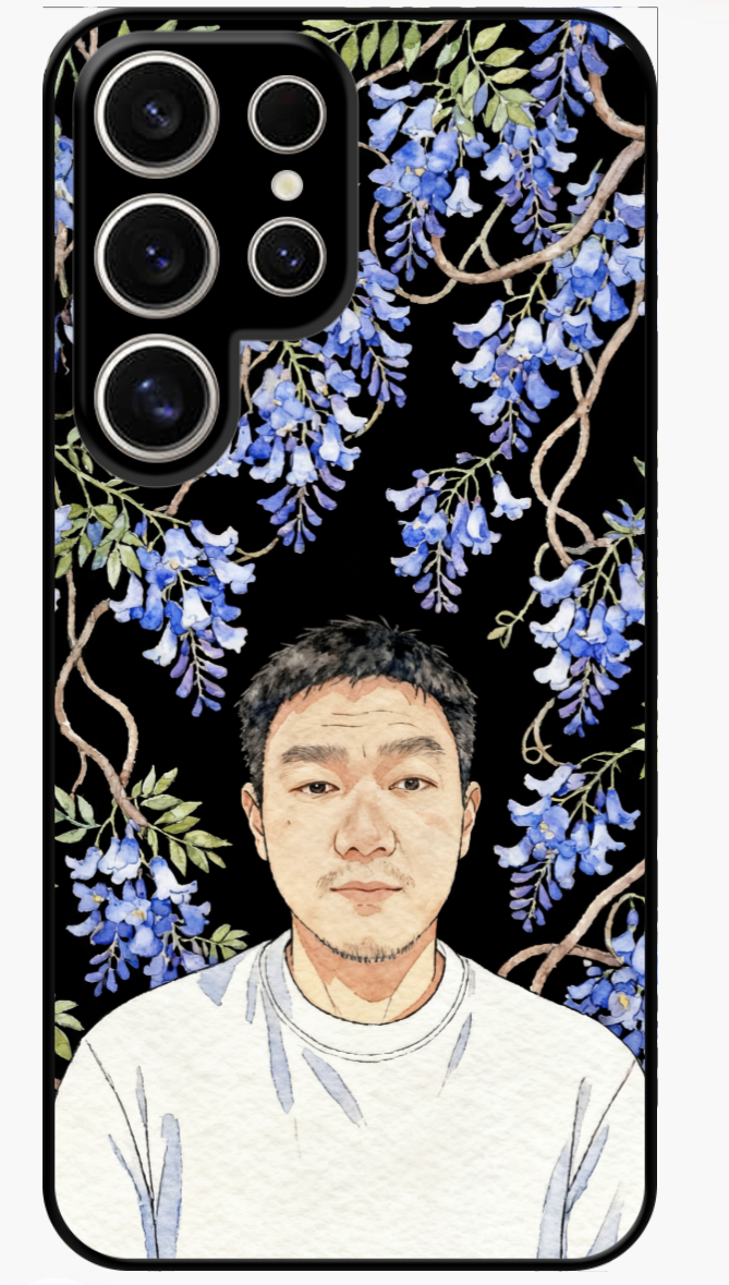 Custom AI-Generated Portrait iPhone Case – Personalized Artwork Phone Cover-utR8cO