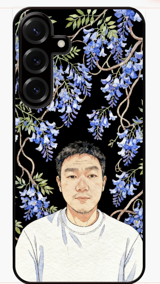Custom AI-Generated Portrait iPhone Case – Personalized Artwork Phone Cover-fO8gHM