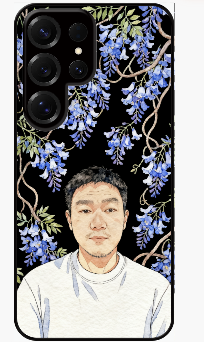 Custom AI-Generated Portrait iPhone Case – Personalized Artwork Phone Cover-pibhzG
