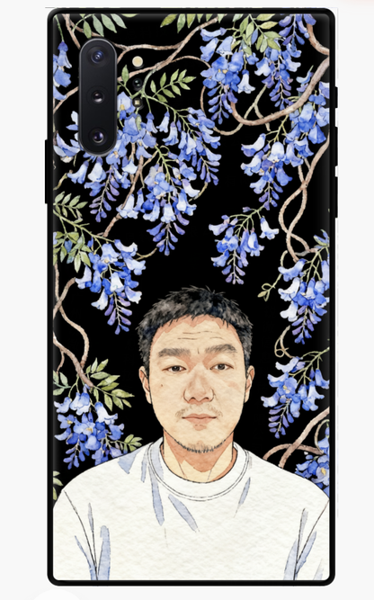 Custom AI-Generated Portrait iPhone Case – Personalized Artwork Phone Cover-Ag9C0M