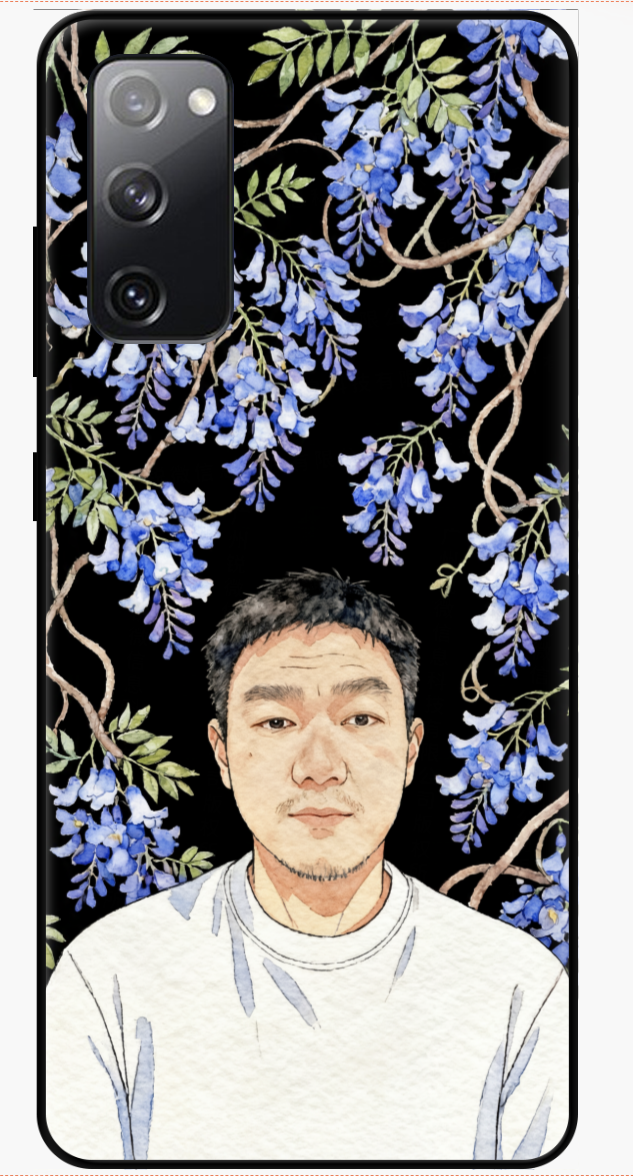 Custom AI-Generated Portrait iPhone Case – Personalized Artwork Phone Cover-fO8gHM