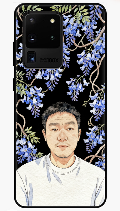 Custom AI-Generated Portrait iPhone Case – Personalized Artwork Phone Cover-vAwIlq
