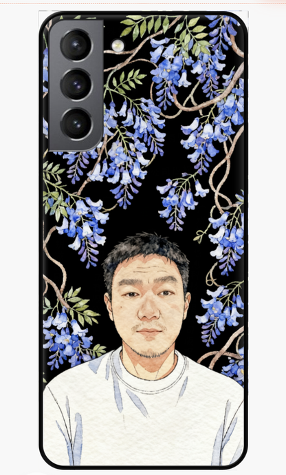 Custom AI-Generated Portrait iPhone Case – Personalized Artwork Phone Cover-Ag9C0M