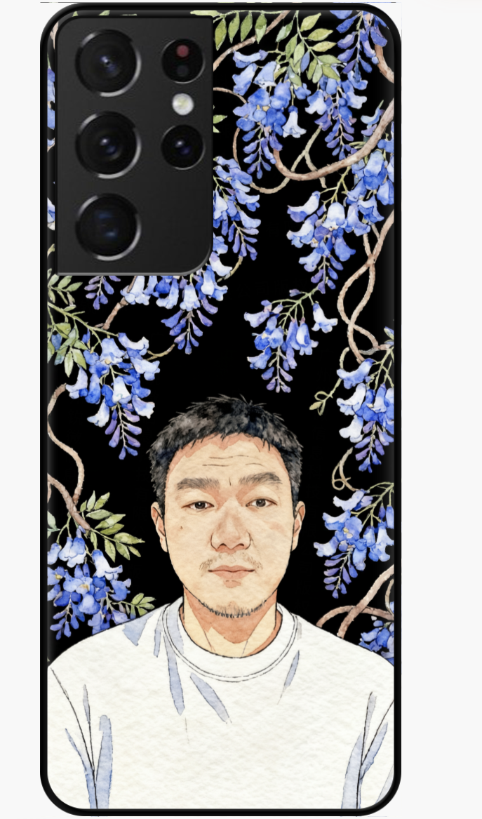 Custom AI-Generated Portrait iPhone Case – Personalized Artwork Phone Cover-utR8cO