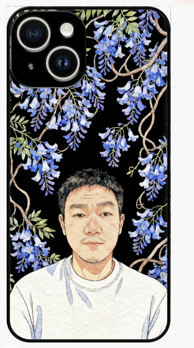 Custom AI-Generated Portrait iPhone Case – Personalized Artwork Phone Cover-fO8gHM