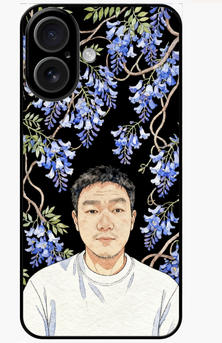 Custom AI-Generated Portrait iPhone Case – Personalized Artwork Phone Cover-Jvn0RL