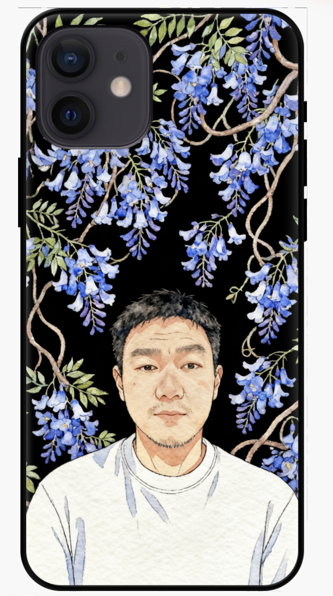 Custom AI-Generated Portrait iPhone Case – Personalized Artwork Phone Cover-pibhzG