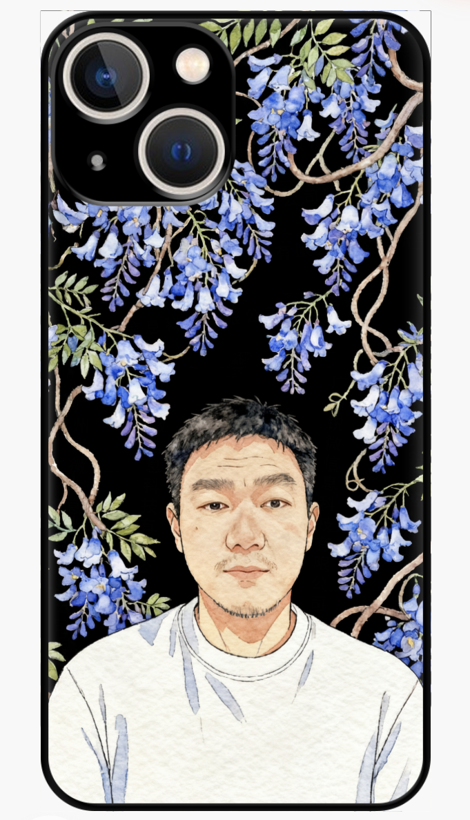Custom AI-Generated Portrait iPhone Case – Personalized Artwork Phone Cover-fO8gHM