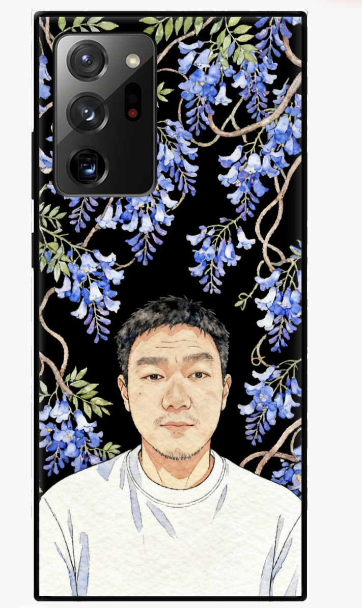 Custom AI-Generated Portrait iPhone Case – Personalized Artwork Phone Cover-0bp3Sy